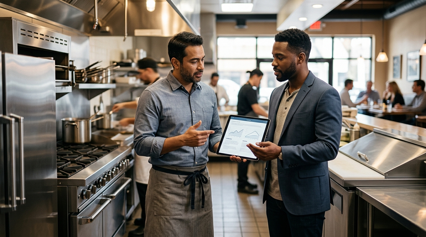 Illustration: Restaurant Equipment Financing vs. Leasing: The 2026 Owner’s Guide